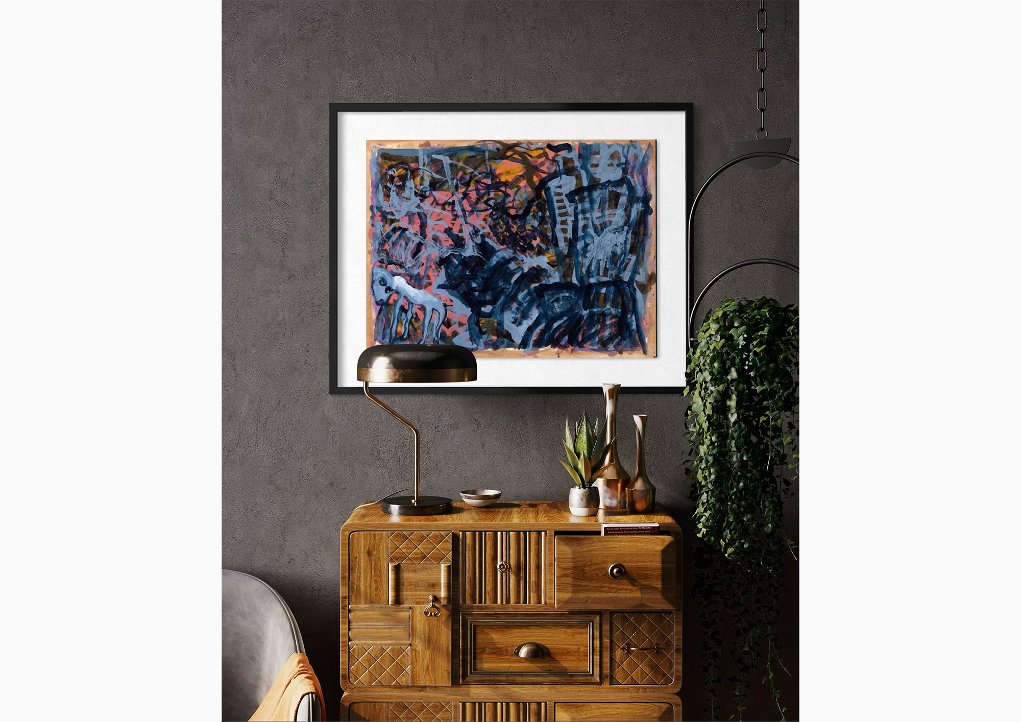 If You Only Knew displayed in a room
