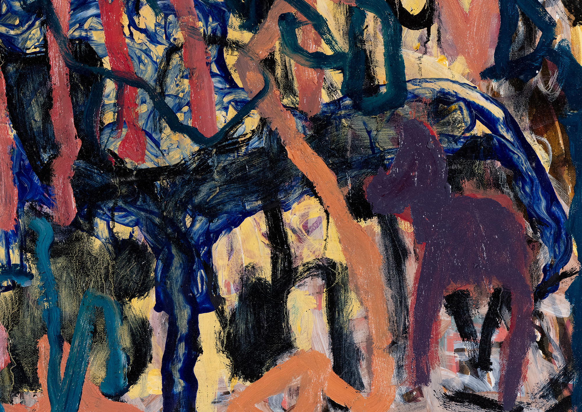 Detail of Mood Indigo