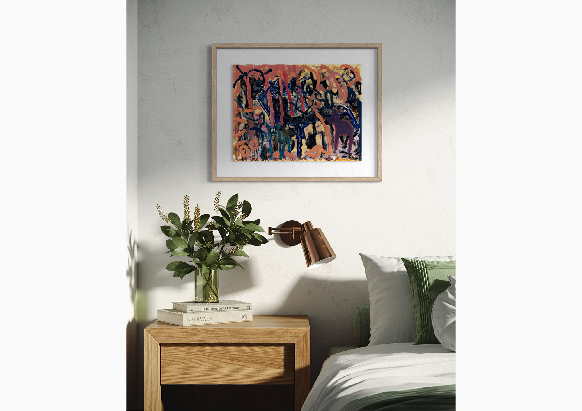 Side view of Mood Indigo