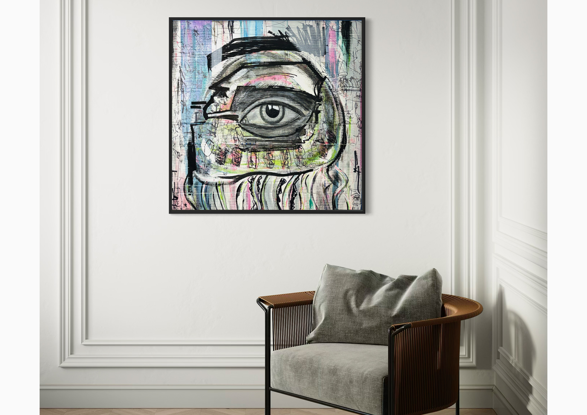Medusa 2 displayed in a room