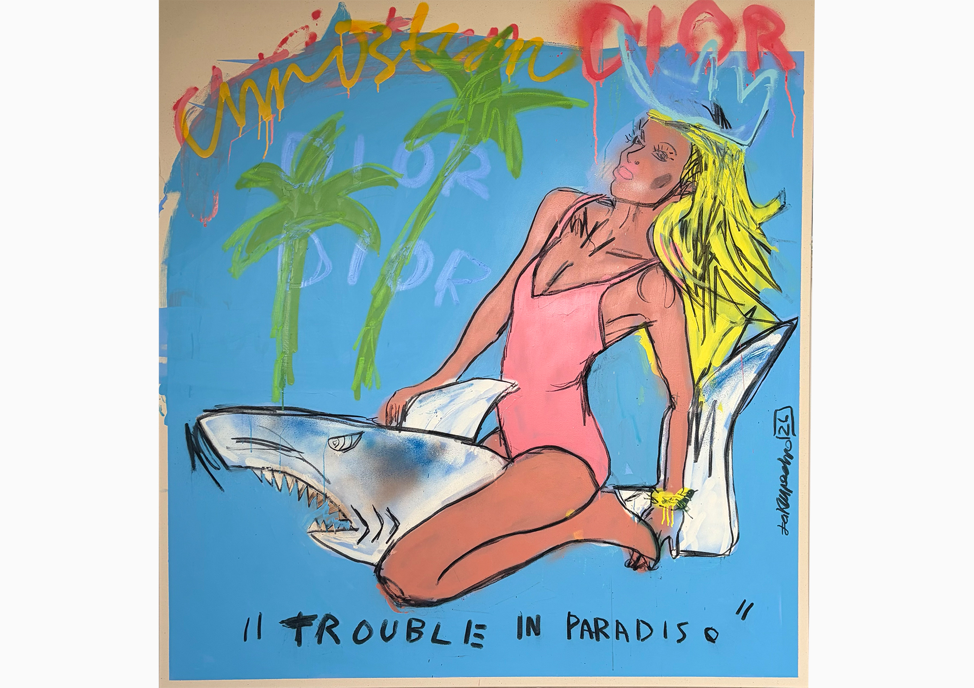 Trouble in Paradise by Jakey Pedro
