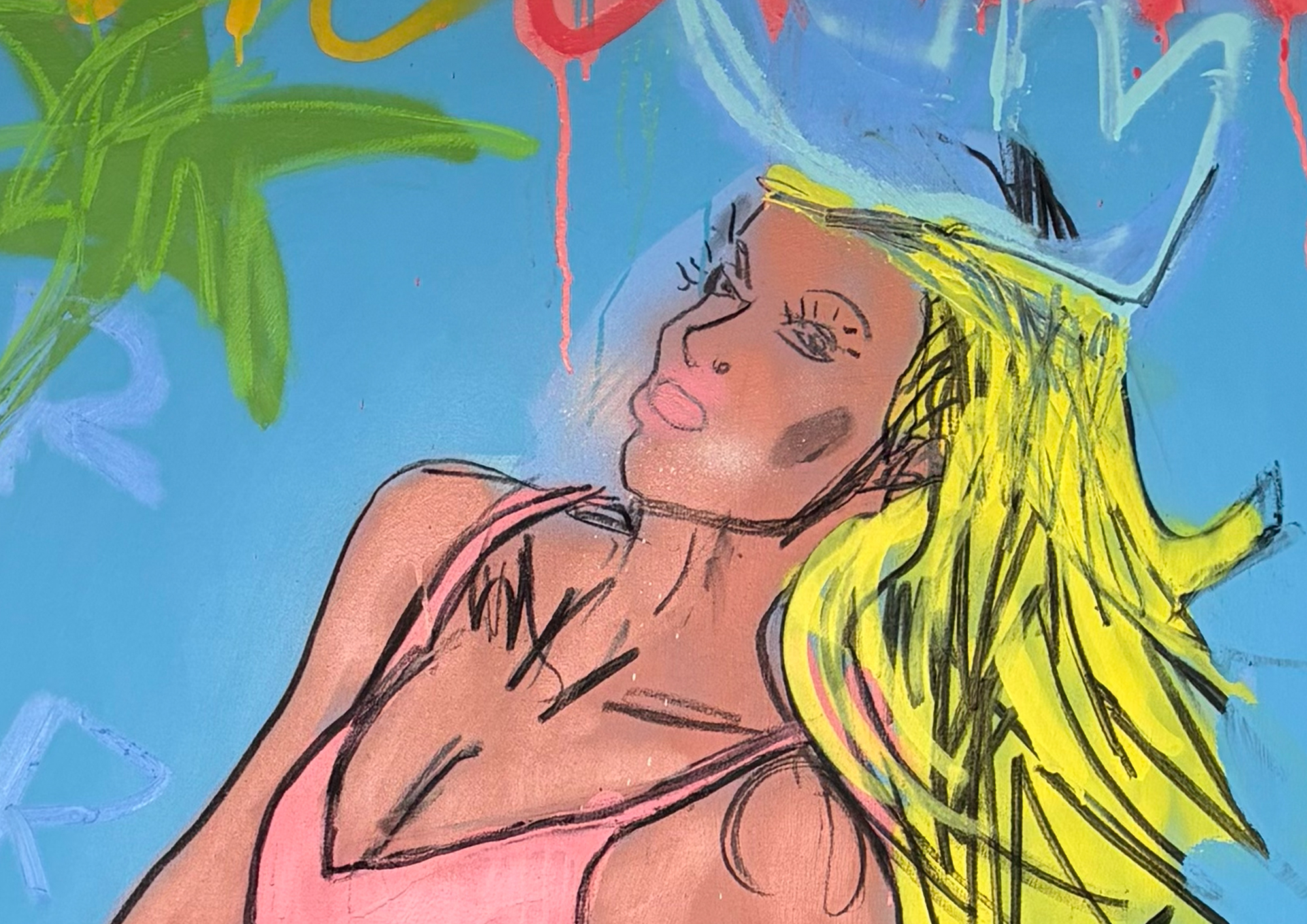 Detail of Trouble in Paradise