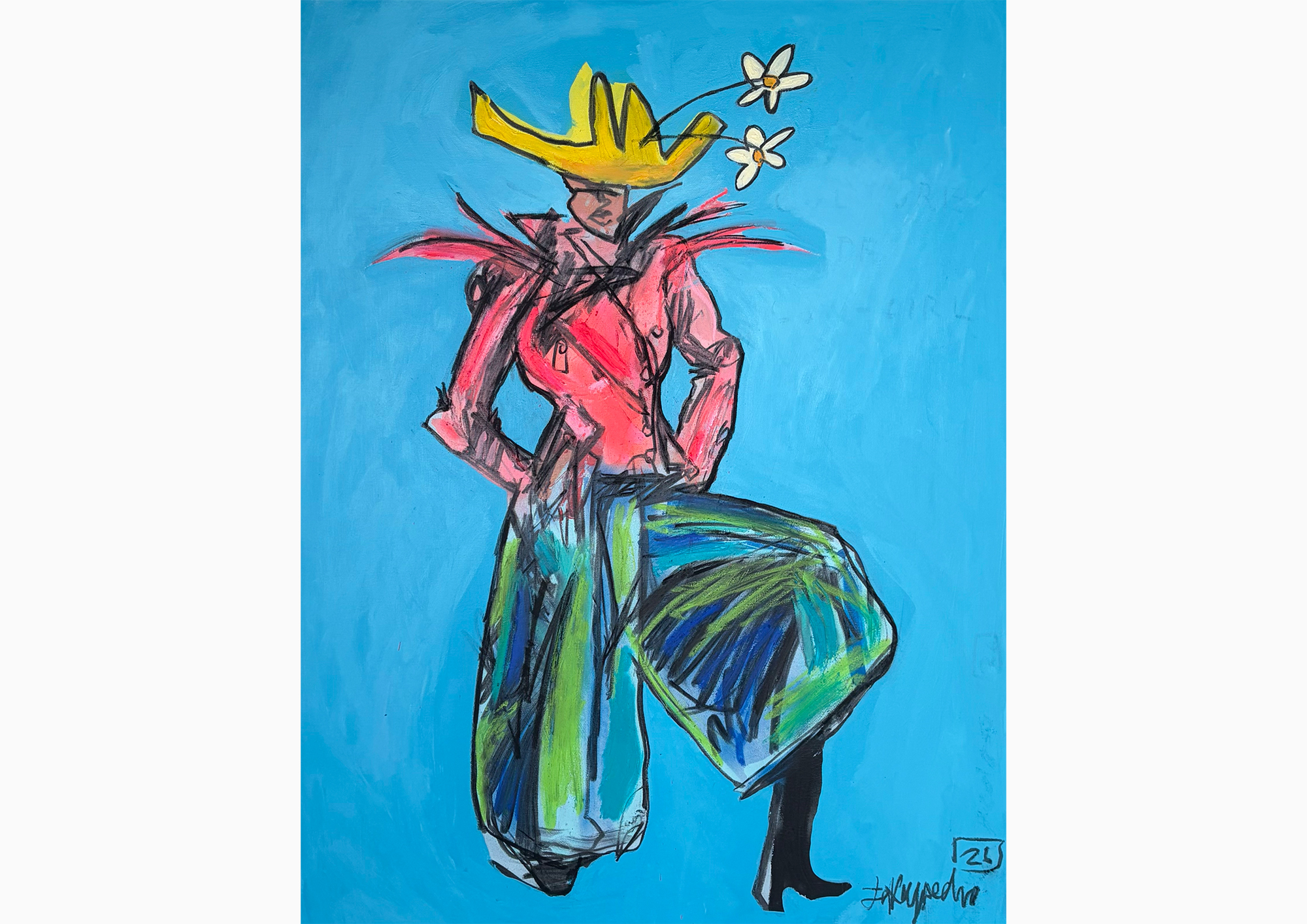 High Fashion Cow-Girl by Jakey Pedro