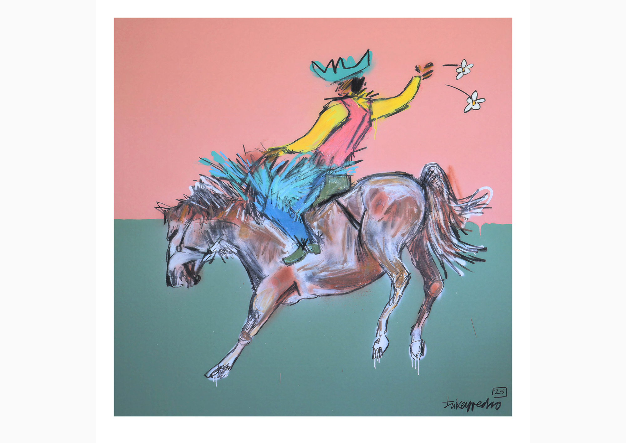 Big Rodeo (Print) by Jakey Pedro