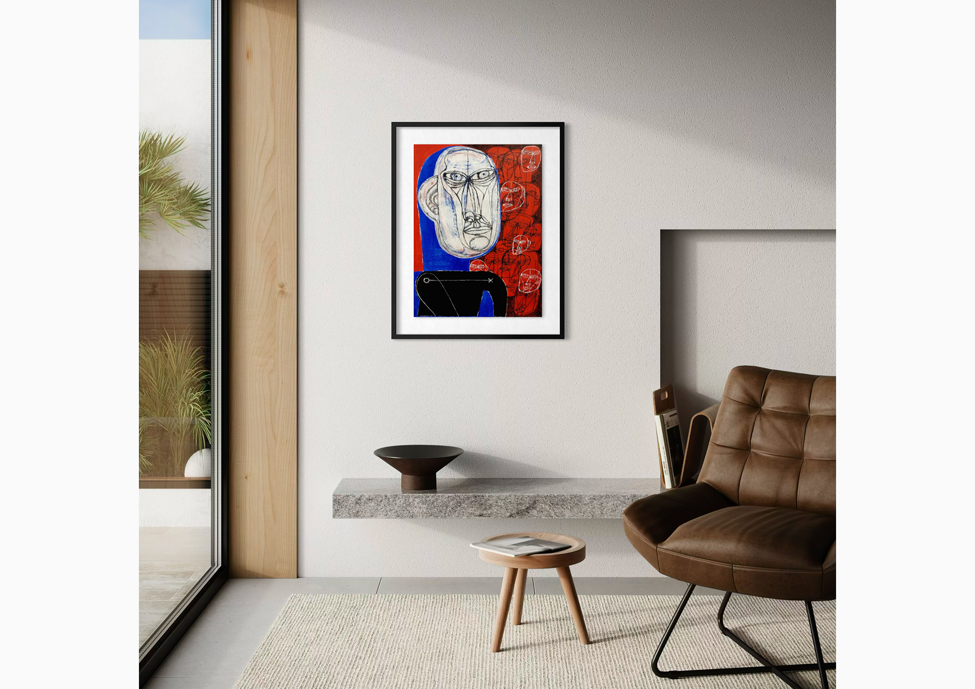Falso Profeta displayed in a room