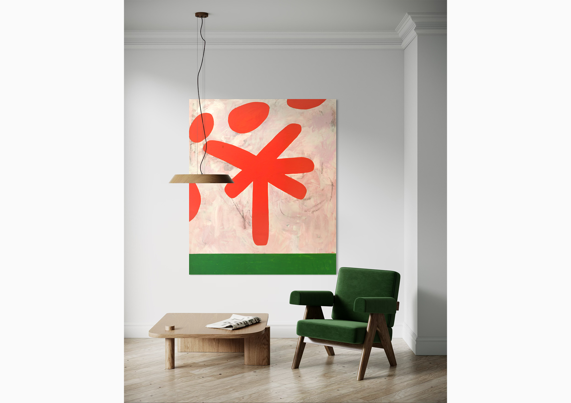 Criss Cross, Applesauce displayed in a room