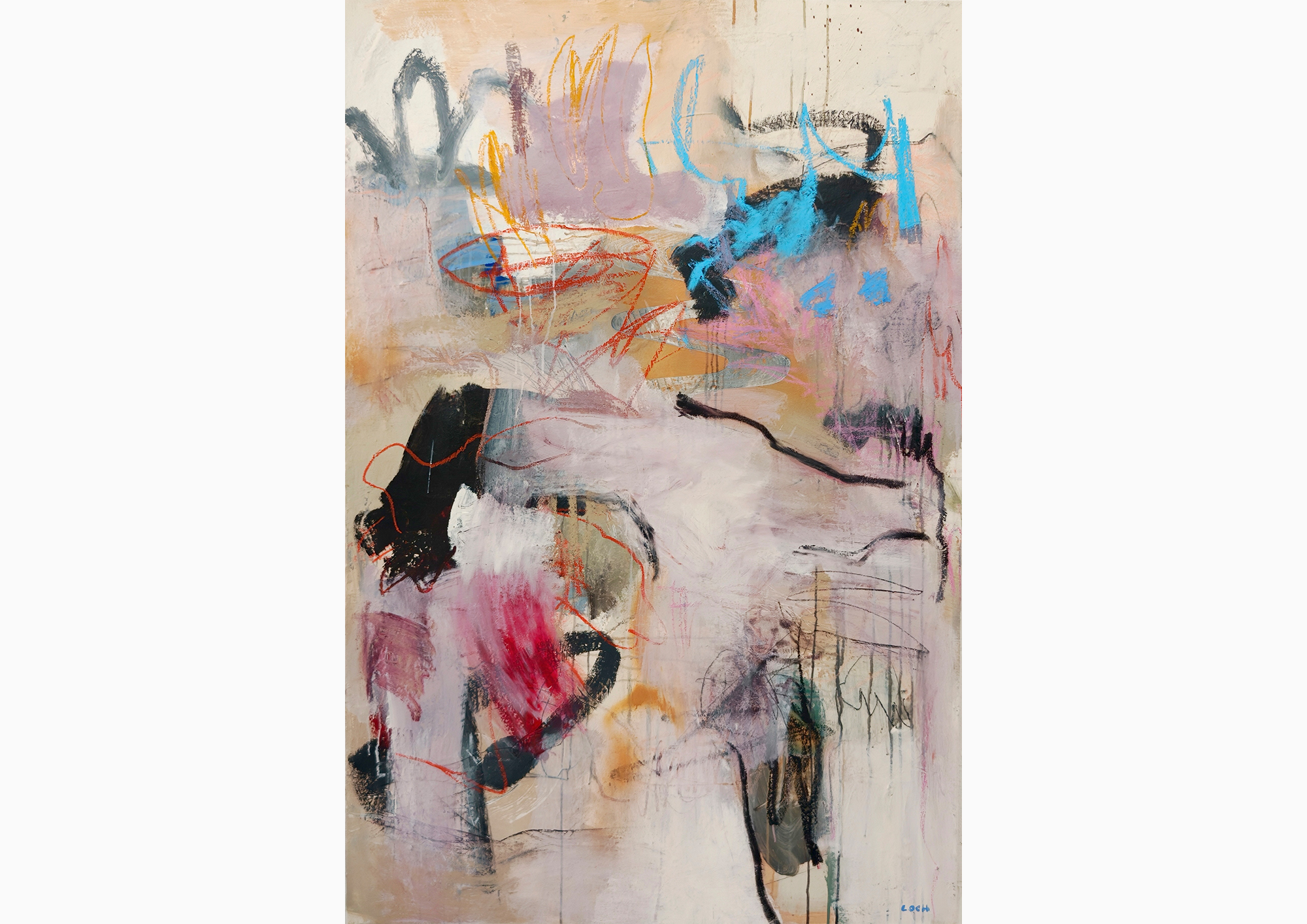The devil tripped and we laughed by Sean Loch